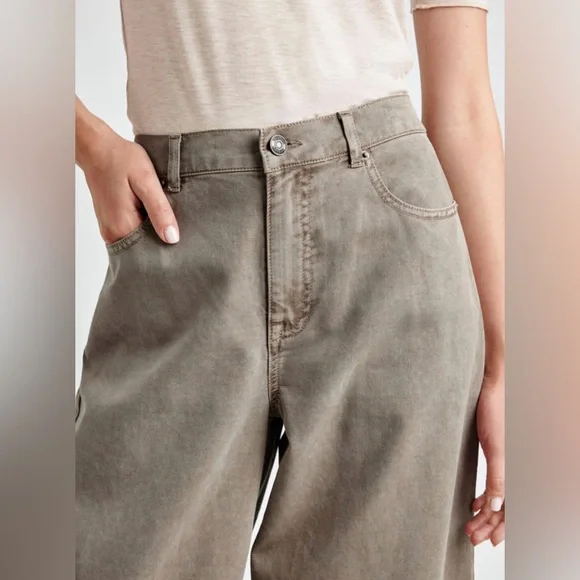 NWT! Splendid Carson Barrel Pants in the color Tawny size XS - Picture 3 of 9